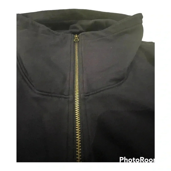 Lands End Cotton Zipup Sweater - Picture 1 of 7